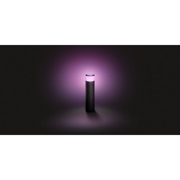 Philips Hue 17437/30/P7 vonkajšie stĺpik Calla Extension 1x8W|2200-6500K|IP65 - White and Color Ambiance
