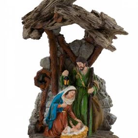 Kinekus Betlehem LED 16,8x8,2x25,8cm POLYRES, dekorácia