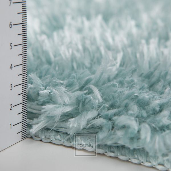 DomTextilu Kvalitný koberec s vyšším vlasom v jemnej tyrkysovej farbe 44311-207686