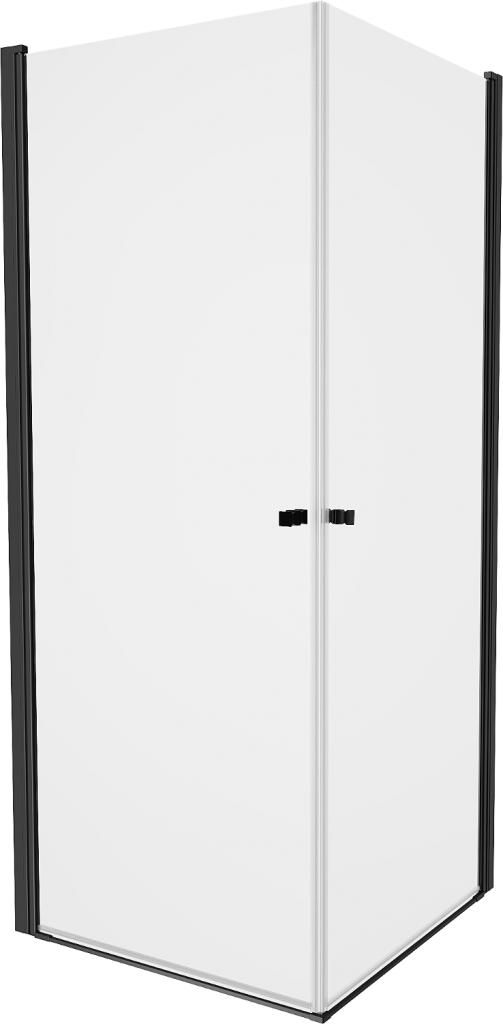 MEXEN/S - PRETORIA duo sprchovací kút 80 x 70 cm, transparent, čierny 852-080-070-70-00-02