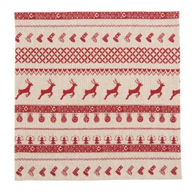 Textilné obrúsky Nordic Christmas (6ks) - 40 * 40 cm