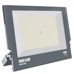 CENTURY REFLEKTOR LED SIRIO SLIM ČERNÝ 200W 4000K 18000Lm 110d 366x34x303mm IP66 CEN SRS-2009540