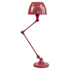 Jieldé Aicler AIC373 stolná lampa, burgundská, Obývacia izba / jedáleň, hliník, oceľ, E14, 25W, K: 59cm