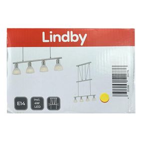 Lindby - LED Luster na lanku GWENDOLIN 4xE14/4,5W/230V