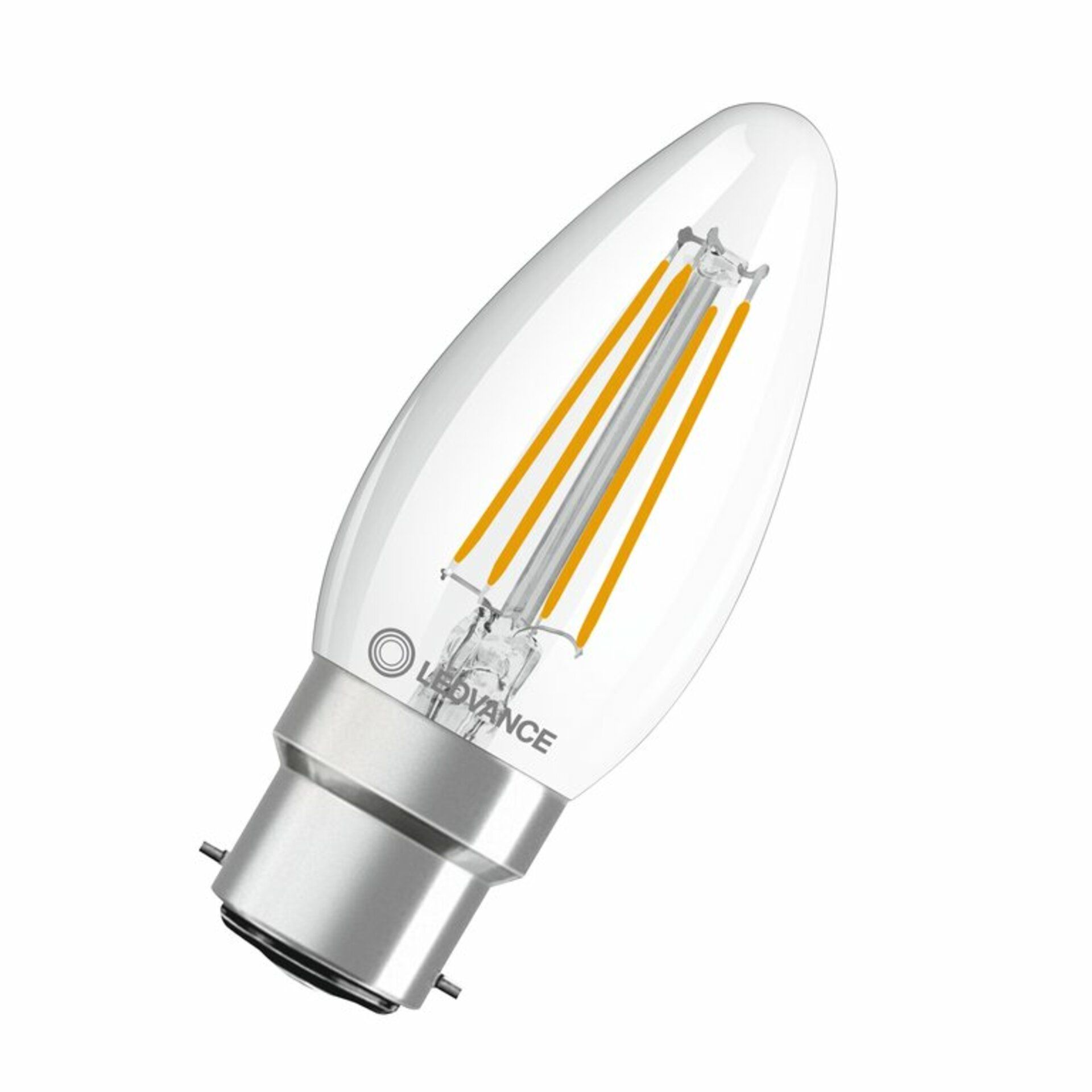 OSRAM LEDVANCE LED CLASSIC B 40 P 4W 827 FIL CL B22D 4099854069314