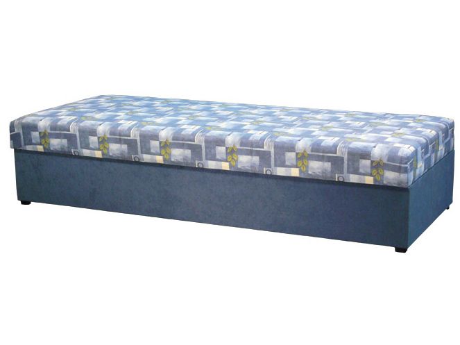 Jednolôžková posteľ (váľanda) 80 cm Kasvo (s pružinovým matracom)