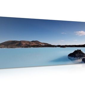 Obraz modrá lagúna - 120x60