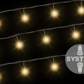 Nexos 2172 diLED svetelná reťaz - 40 LED teple biela