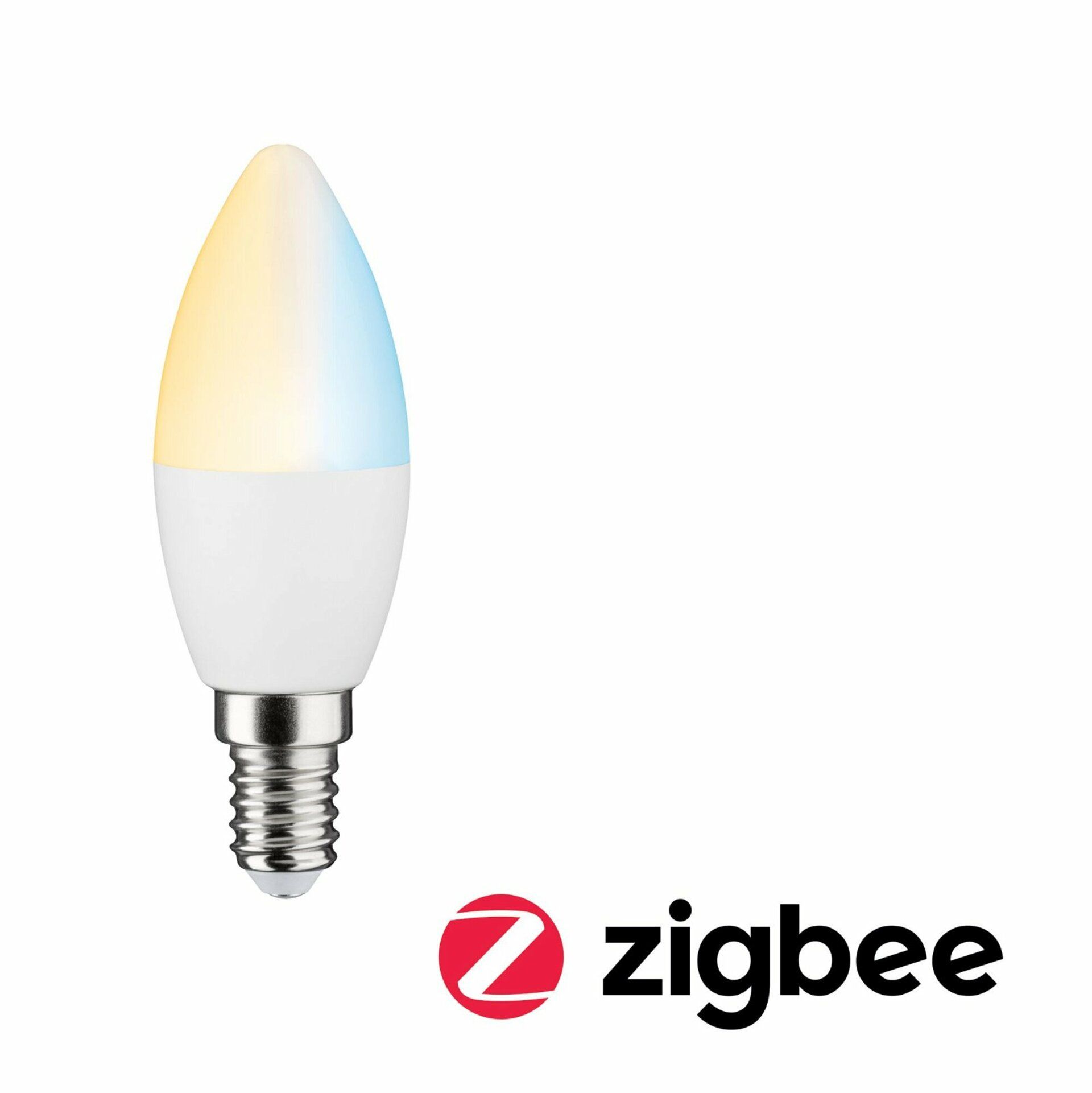 PAULMANN SmartHome ZigBee LED svíčka 5 W mat E14 2700-6500K TunableWhite 501.26