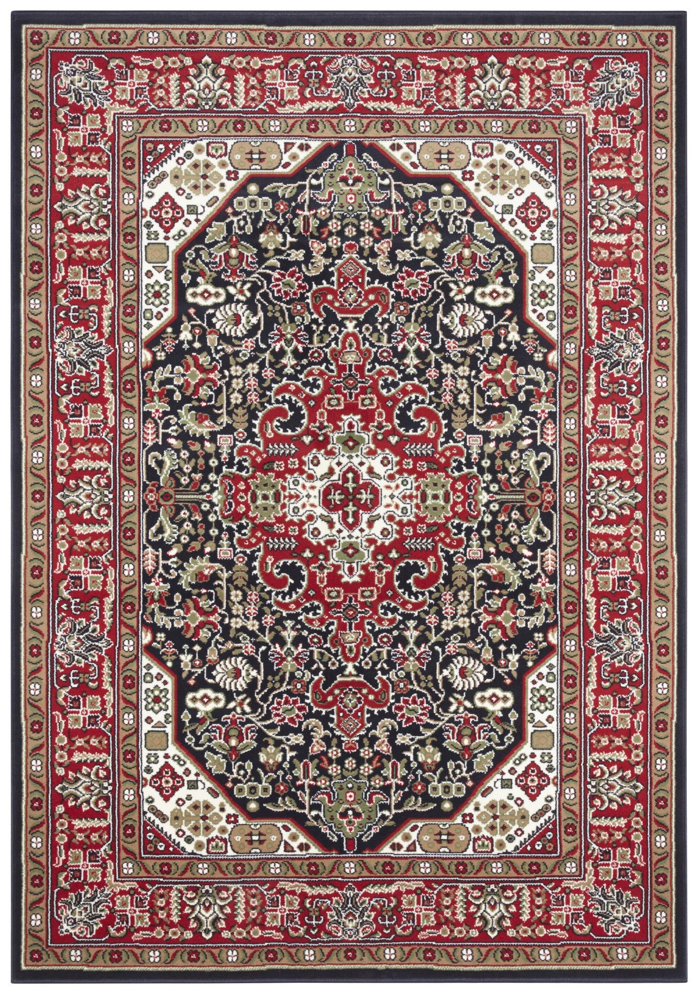 Nouristan - Hanse Home koberce Kusový koberec Mirkan 104096 Navy - 200x290 cm