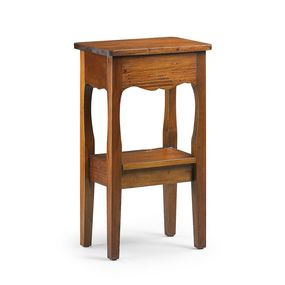 Estila Koloniálny telefónny stolík M-Vintage z masívneho mahagónového dreva hnedej farby 74cm