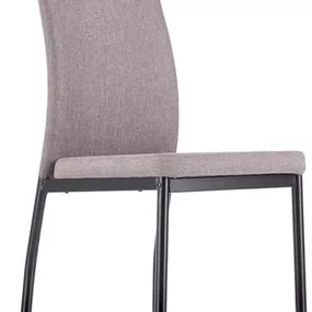 HALMAR Jedálenská stolička K276 sv. šedá/ čierna