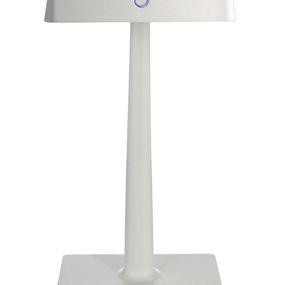 Light Impressions Deko-Light stolní lampa Algieba 3,7V DC 2,20 W 3000 K 212 lm 175 bílá s bezdrátovým nabíjením telefonu 346038