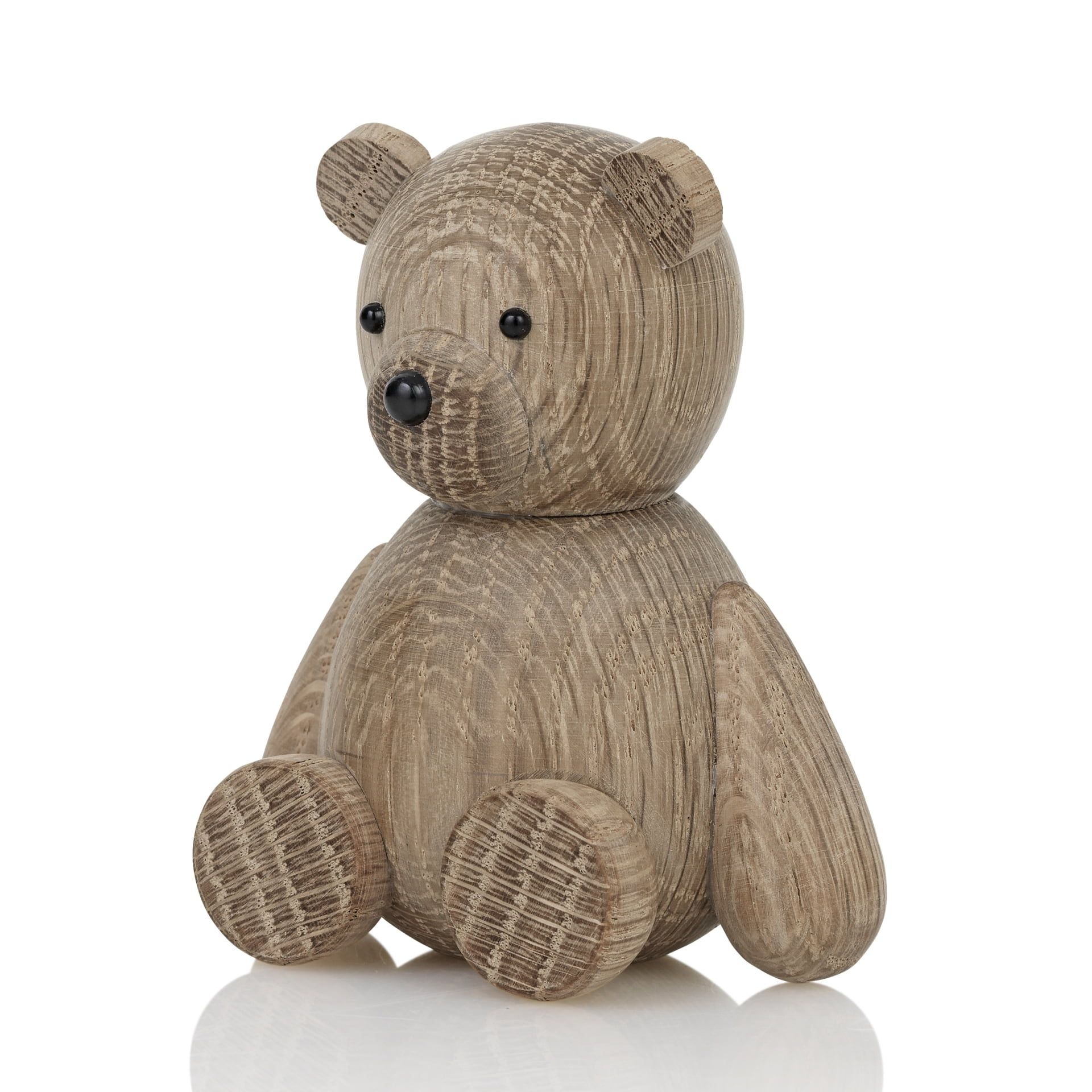 Lucie Kaas Drevená figúrka Teddy Bear Oak Small