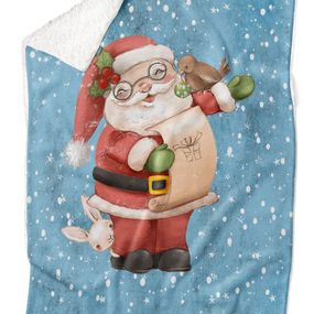 Deka Santa Claus (Podšitie baránkom: ÁNO)