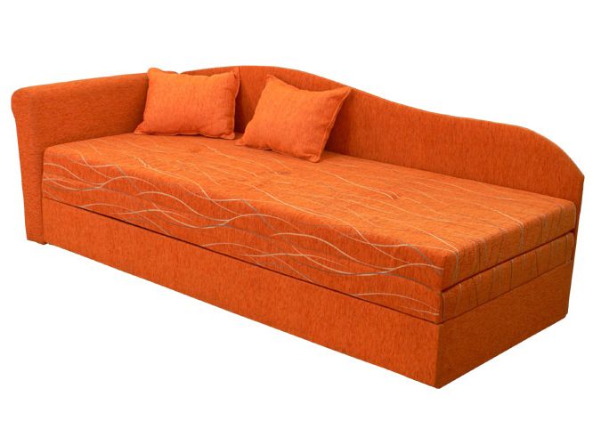 Rozkladacia posteľ (váľanda) 80 až 160 cm Katka (s molitanovým matracom) (L)