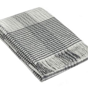 Vlnená deka MERINO COMFY Grey