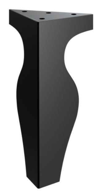 RMP Nábytková nožička Hestia 20 cm čierna NOHA016/20