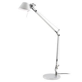 Artemide Tolomeo Pure Integralis stolová LED lampa, Pracovňa / Kancelária, hliník, oceľ, 7W, K: 129cm