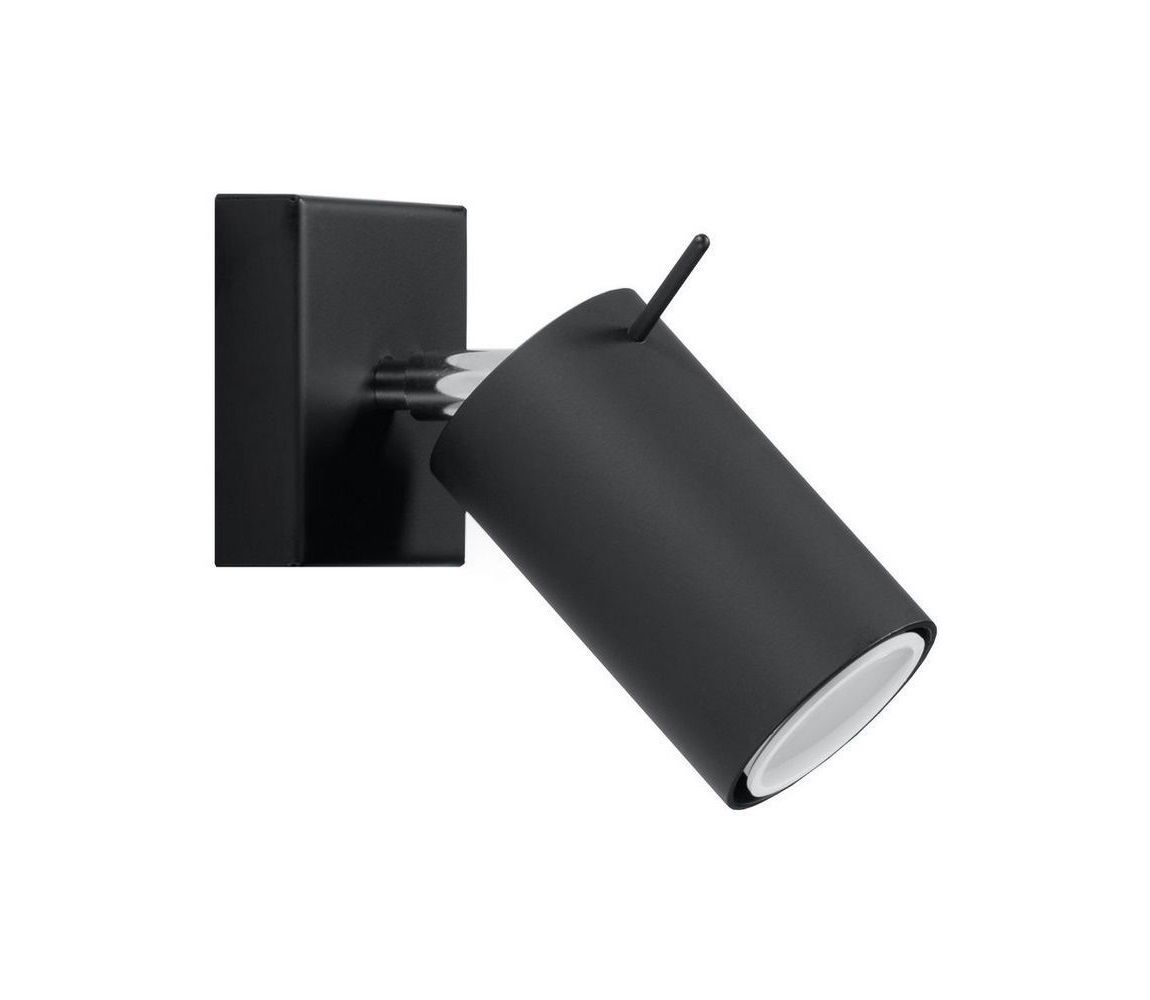 Brilagi -  LED Nástenné bodové svietidlo ASMUS 1xGU10/7W/230V čierna