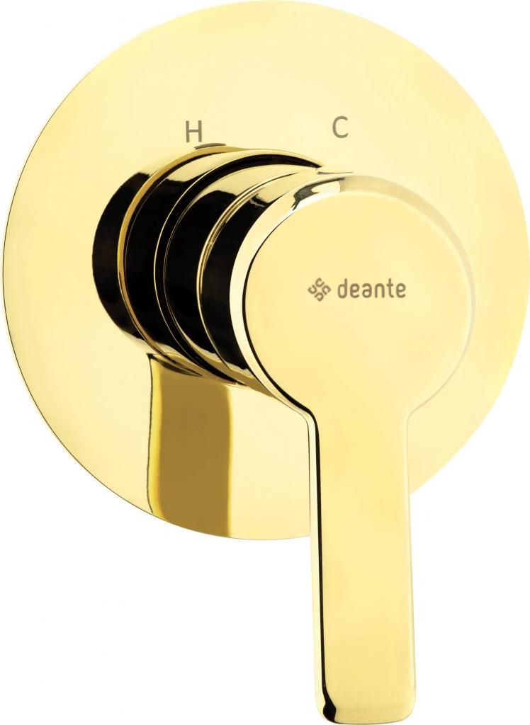 DEANTE - Arnika zlato - Sprchová batéria, podomietková, bez sprchového spínača BQA_Z44L