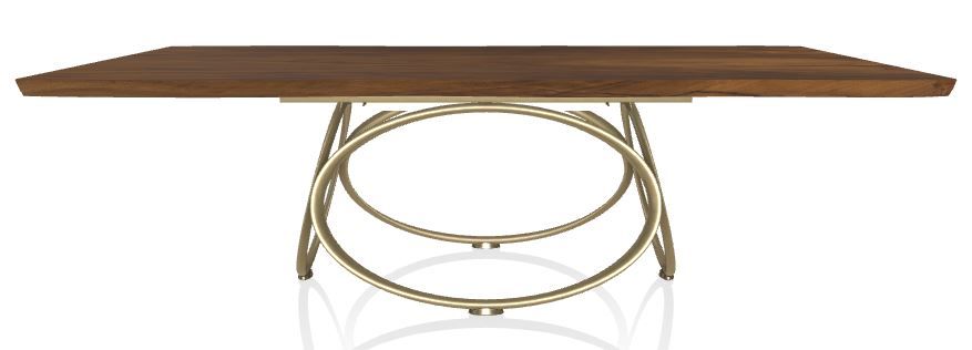 BONTEMPI - Stôl LOUIS 200-300x100-120 cm