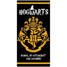 E plus M · Plážová osuška Harry Potter - Hogwarts School of Witchcraft and Wizardry - 70 x 140 cm