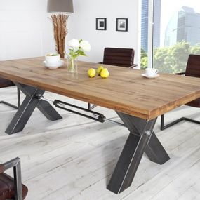 Drevený jedálenský stôl Thor 100 x 200 cm