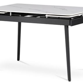 AUTRONIC jedálenský rozkladací stôl HT-405M WT, 120+30+30 x 80 cm