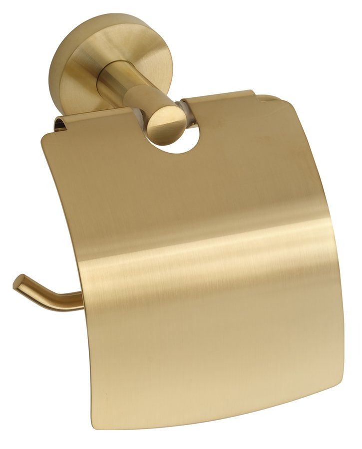 X-Round XR732GB držiak toaletného papiera s krytom, zlatý
