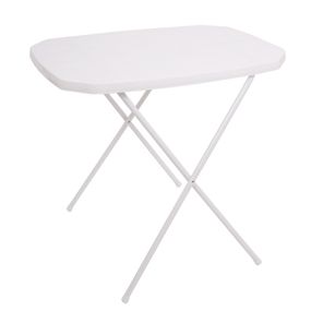 Rojaplast Stôl CAMPING 53x70 - biely