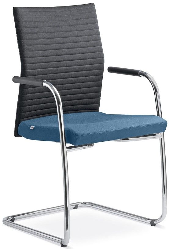 LD SEATING Konferenčná stolička ELEMENT 440-Z-N4, kostra chrom