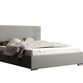Expedo Čalúnená posteľ NASTY 4 + rošt + matrace, sofie 23, 160x200 cm