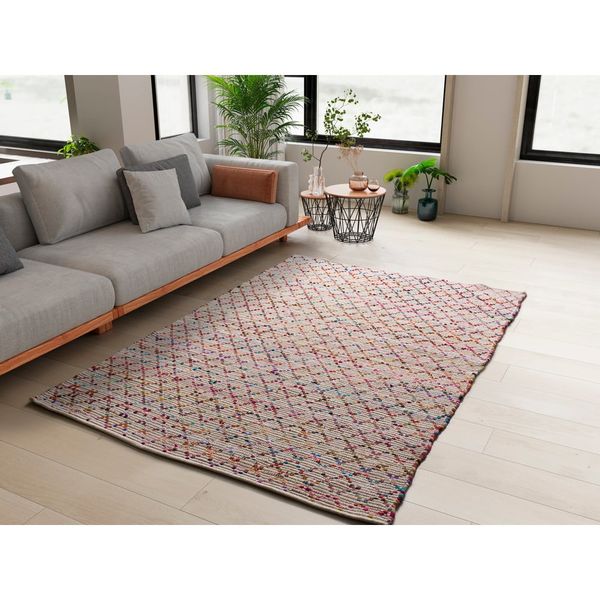 Béžový koberec 160x120 cm Reunite - Universal
