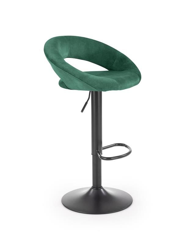 Halmar H102 barová stolička tmavo zelená