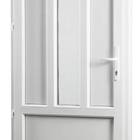 SKLADOVE-OKNA.sk Vedľajšie vchodové dvere REHAU Smartline+, ľavé, 880 x 2080 mm, biela
