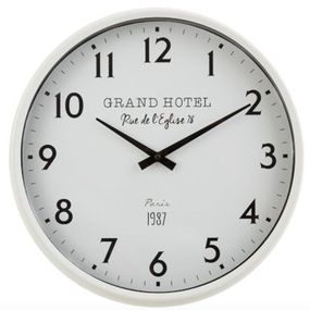 Velké nástěnné hodiny Grand Hotel Paris - Ø 40 * 10 cm