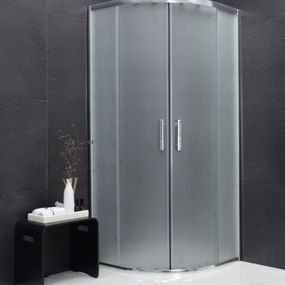 Sprchovací kút maxmax MEXEN RIO mat - štvrťkruh 80x80 cm, 863-080-080-01-30