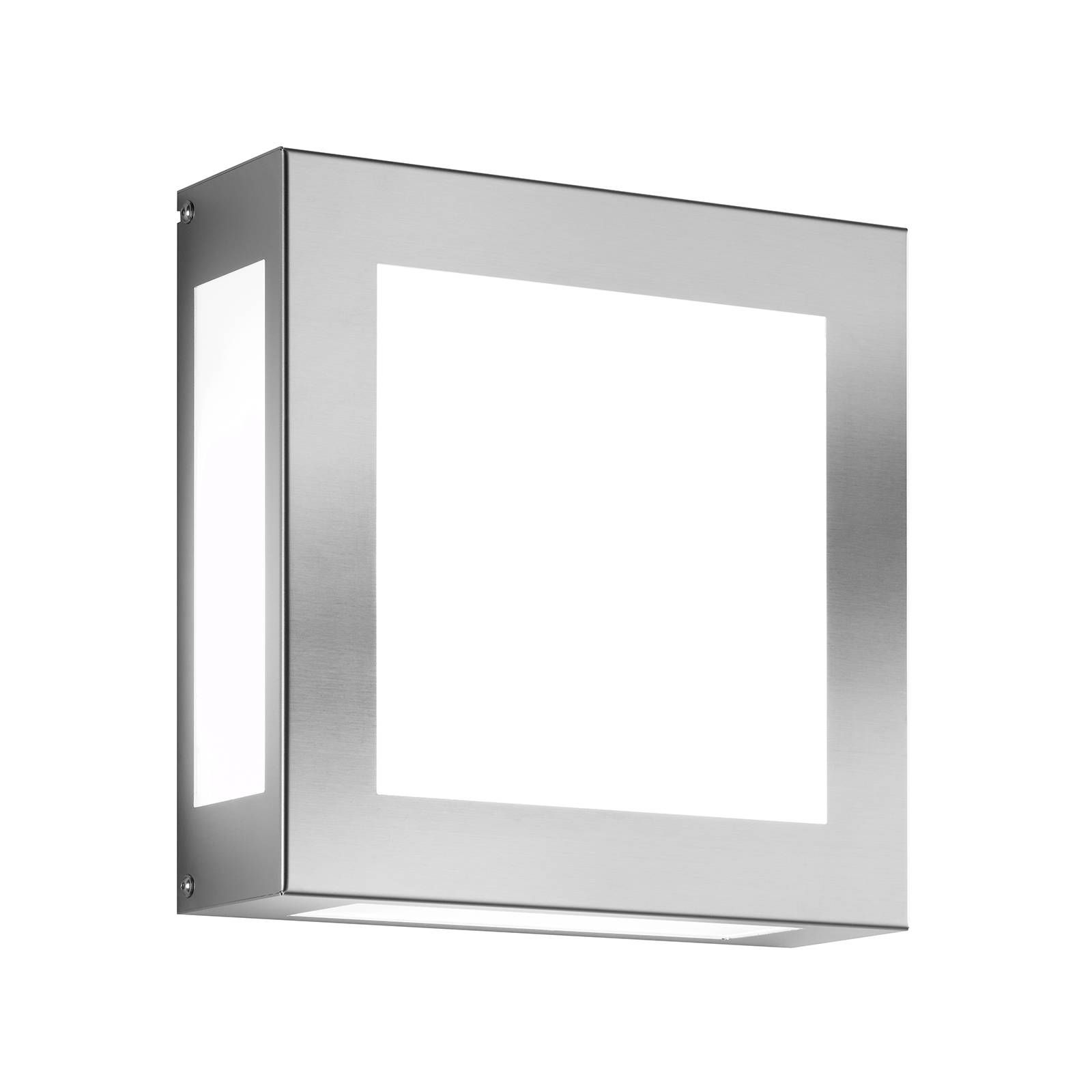 CMD Vonkajšie nástenné LED Aqua Legendo, oceľ, ušľachtilá oceľ, sklo, 13W, L: 28 cm, K: 28cm