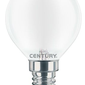 CENTURY LED FILAMENT MINI GLOBE SATEN 4W E14 3000K 470Lm 360d 45x80mm IP20 CEN INSH1G-041430