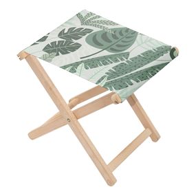 Rozkladacia stolička Tropical Mint Leaves Palm