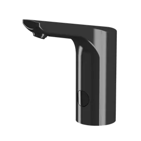 Sanela - Automatická umývadlová batéria s elektronikou ALS pre jednu vodu, čierna, 6 V