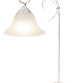 Rabalux stolní lampa Katherine E27 1x MAX 40W antikovaná bílá 7187