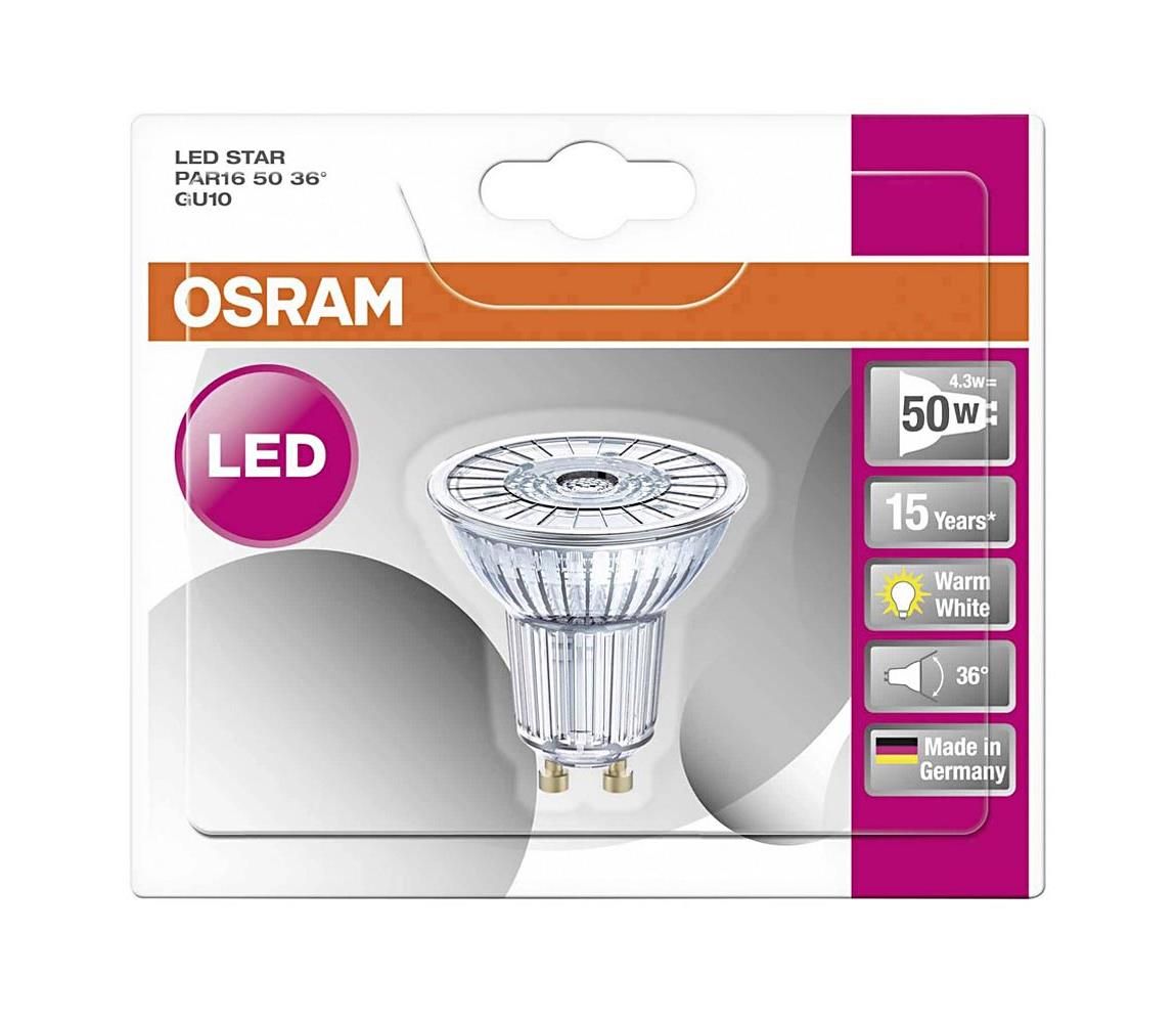 LED Žiarovka STAR GU10/4,3W/230V 2700K - Osram