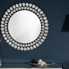 Nástenné zrkadlo Big Diamonds 80 cm okrúhle