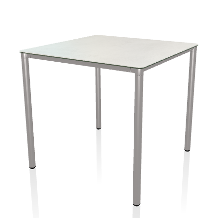 BONTEMPI - Štvorcový stôl MOON, 70-90x70-90 cm