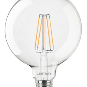 CENTURY LED FILAMENT GLOBE 125mm ČIRÁ 10W E27 6000K 1521Lm 360d 125x174mm IP20 CEN ING125-102760