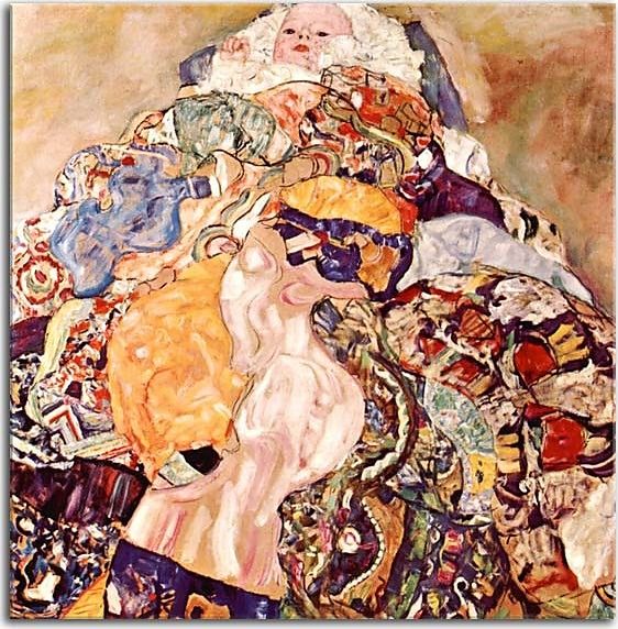 Obrazy reprodukcie Gustav Klimt - Baby zs16749