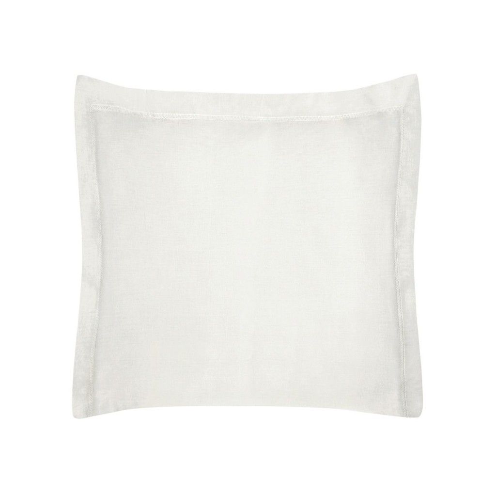 DomTextilu Krémovo biela jednofarebná dekoračná obliečka na vankúš NOVA COLOR 70x80 cm krémová 39035-208676