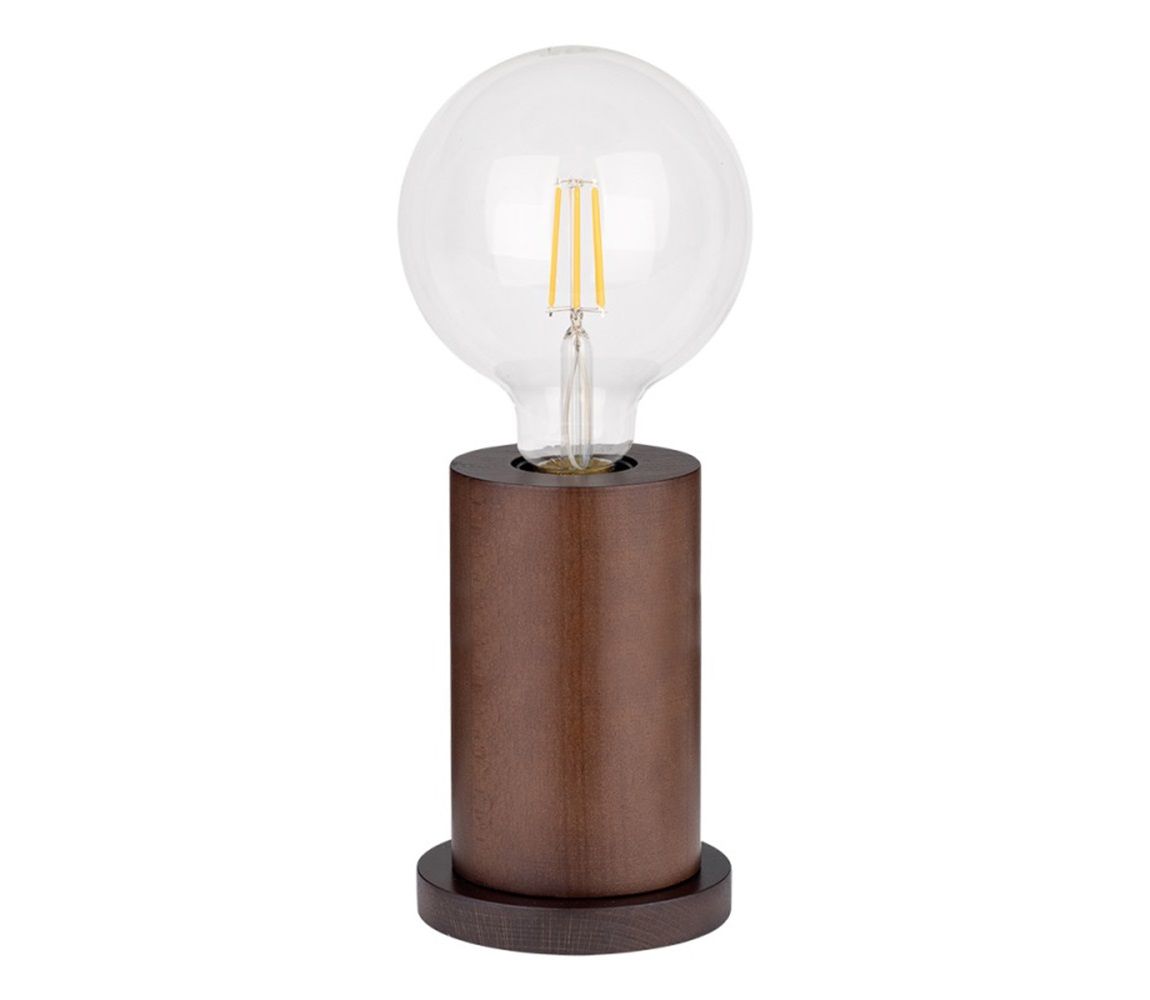 Spot-Light 7391176 - Stolná lampa TASSE 1xE27/25W/230V buk